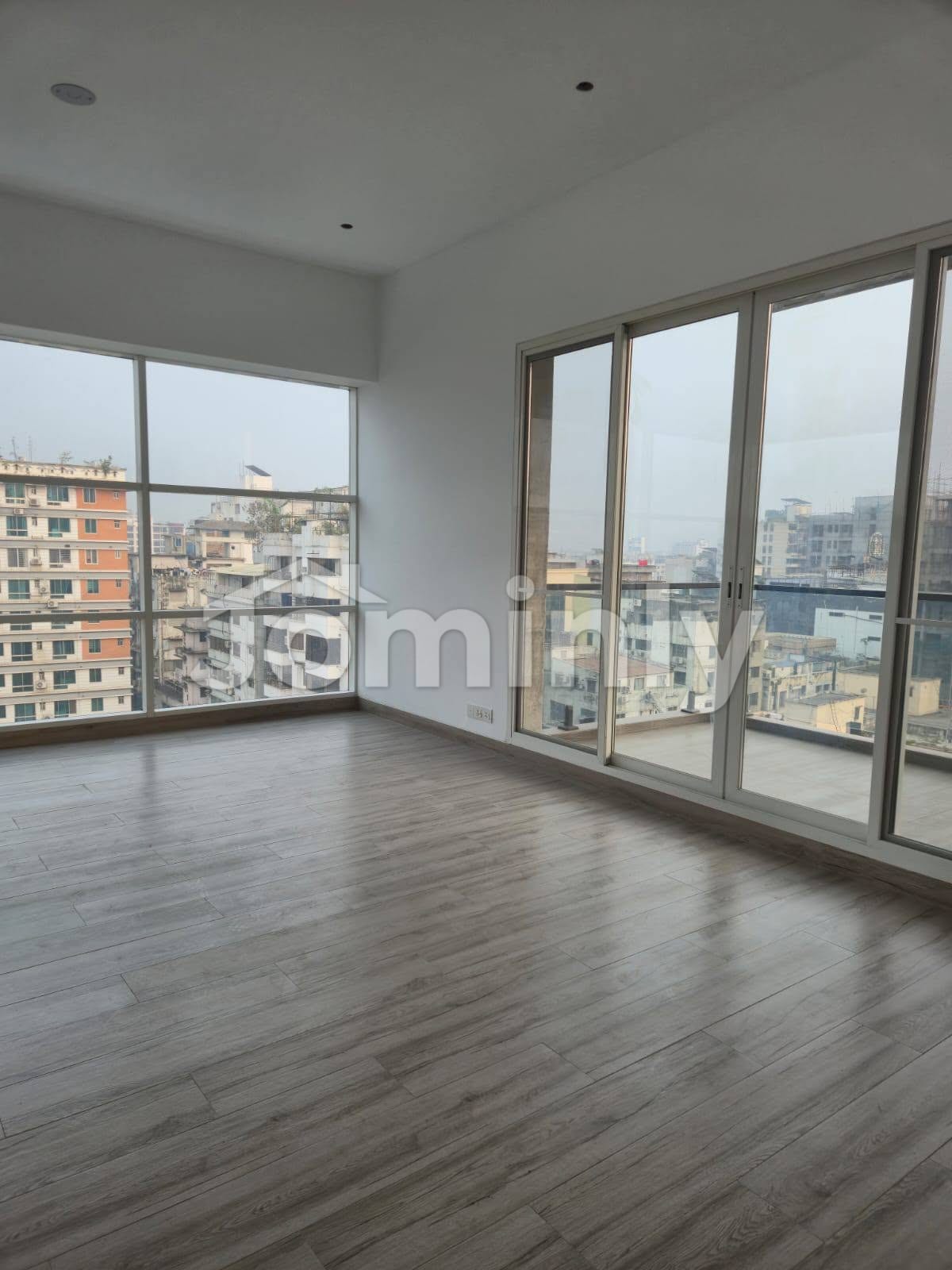 4th Floor 3550 SQFT Brand New Luxury 4-Bedroom Apartment with Pool & Gym for Rent at Gulshan 2 - 4