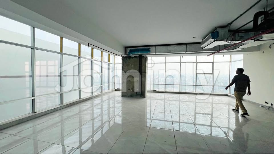3753 SQFT Premium Commercial Space for Rent | 15th–19th Floor | Mohakhali | Central Air Conditioning | Double-Glazed Glass