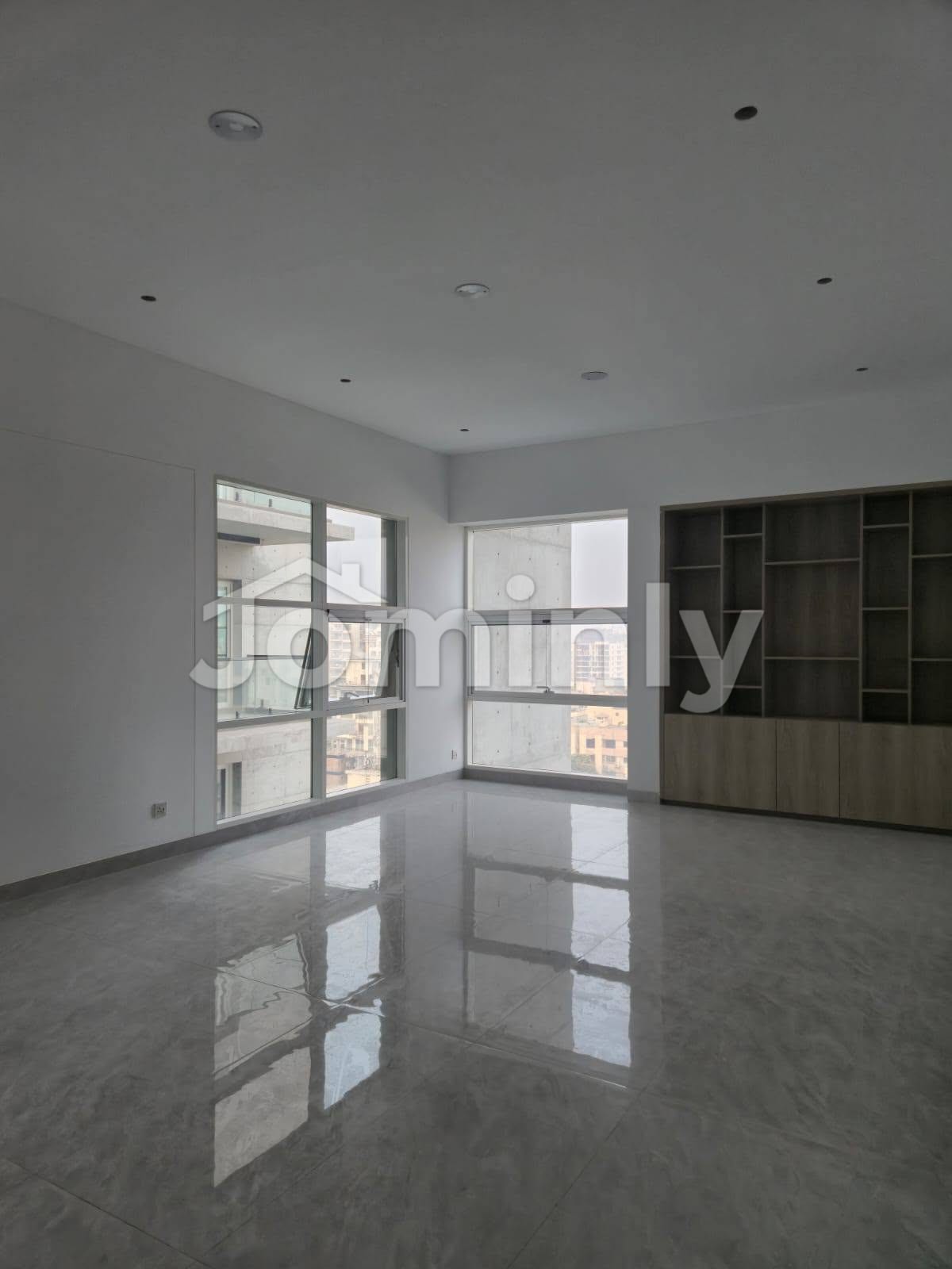 8th Floor 3550 SQFT Brand New Luxury 4-Bedroom Apartment with Pool & Gym for Rent at Gulshan 2