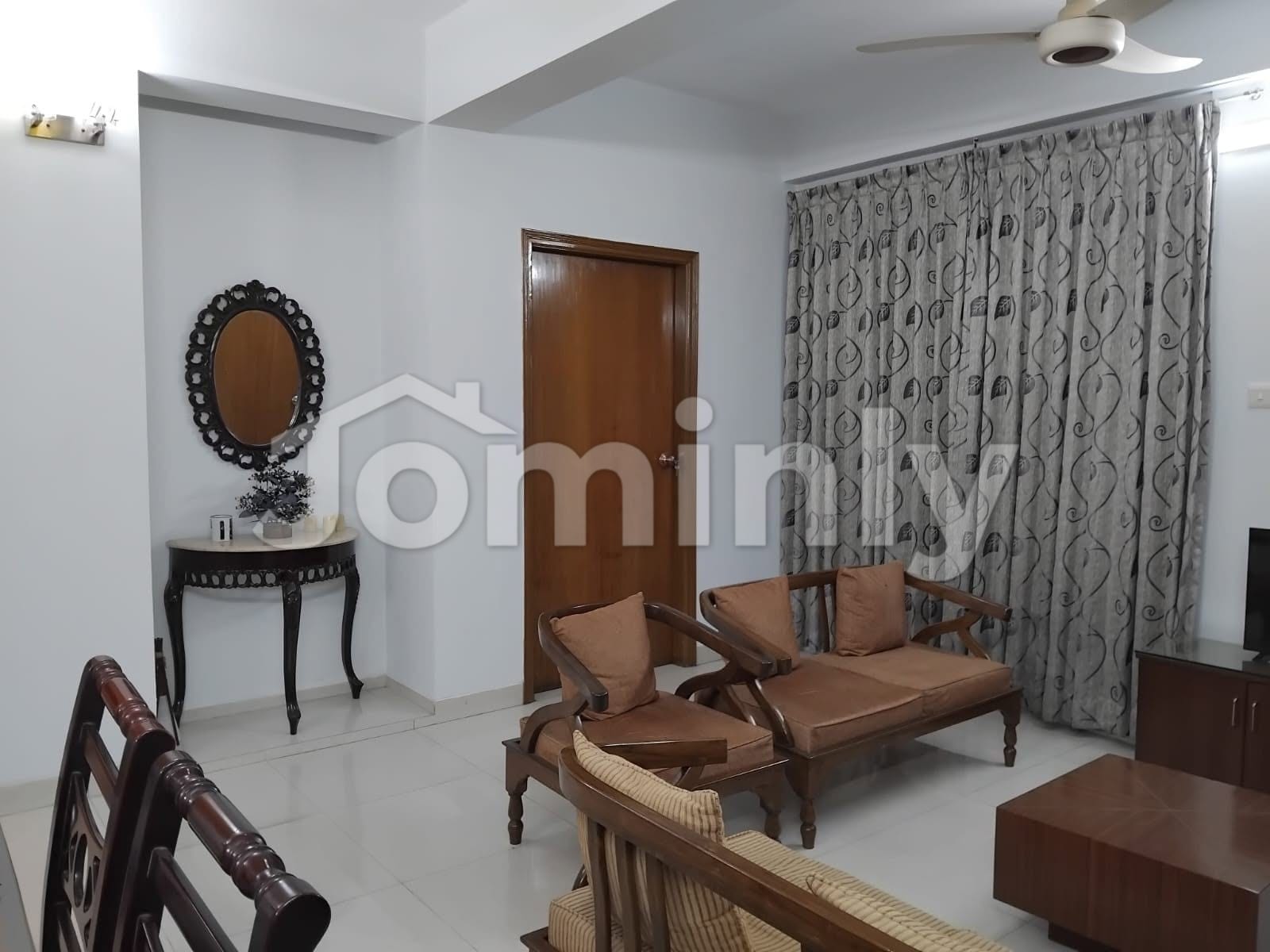 2150 SQFT Fully Furnished Luxury Apartment for Rent | Bashundhara R/A | 6th Floor | South-Facing | 3-Bedroom (With Servant Suite) - 2