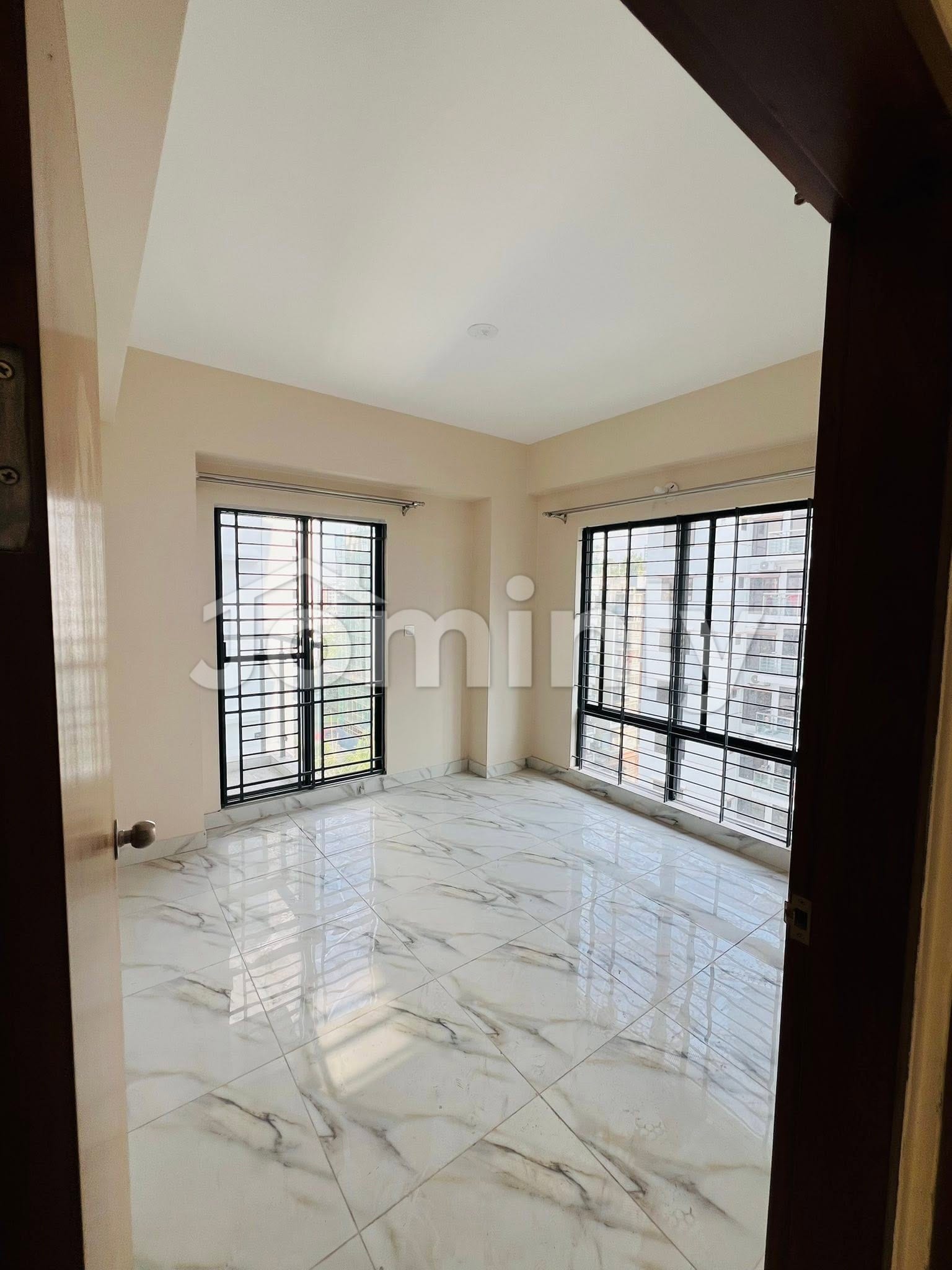 Brand-New 1,715 Sq. Ft. Sheltech 3-Bedroom Apartment with Garden Area for Sale in Bashundhara R/A, Block-E