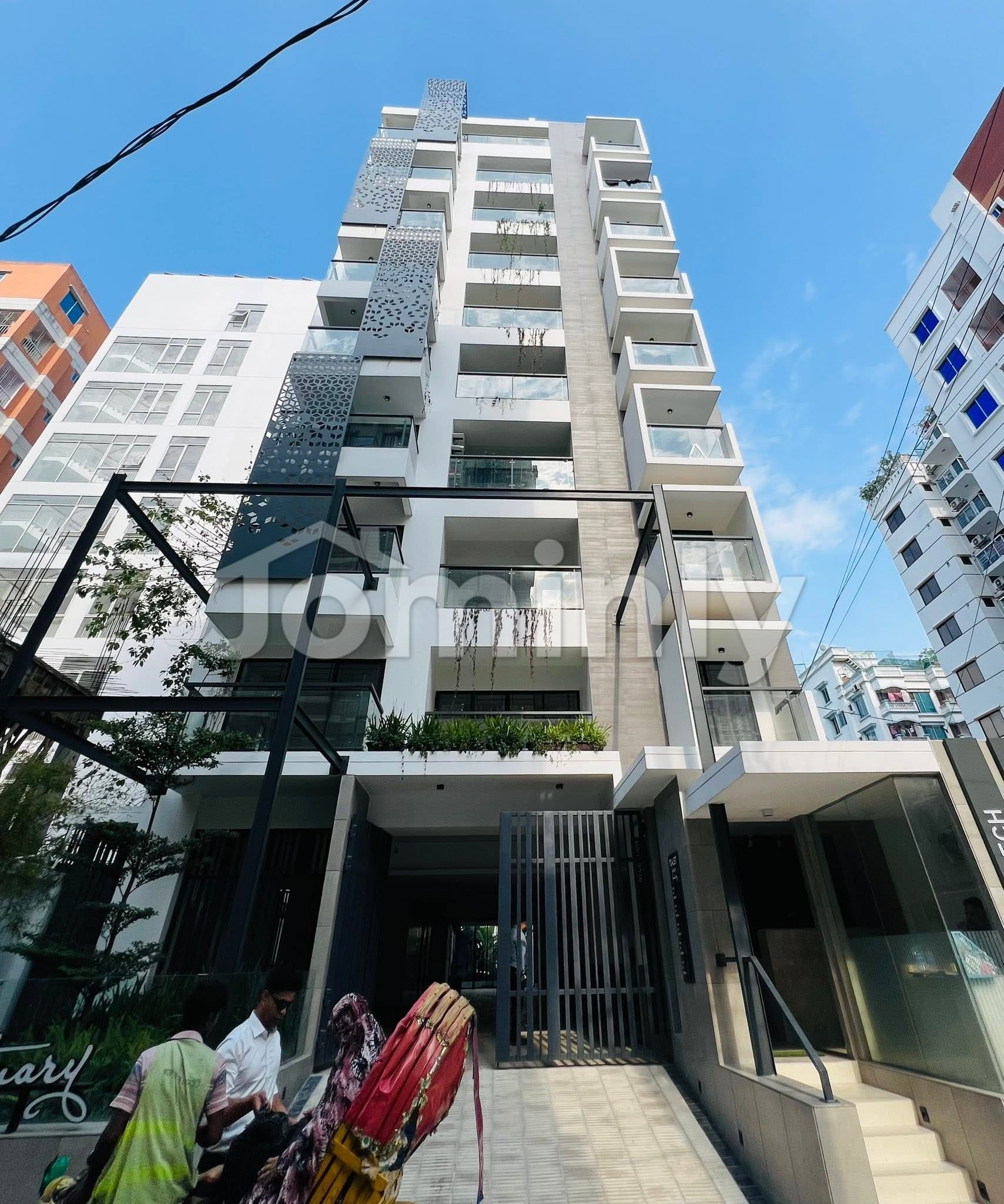 Brand-New 1,715 Sq. Ft. Sheltech 3-Bedroom Apartment with Garden Area for Sale in Bashundhara R/A, Block-E - 4
