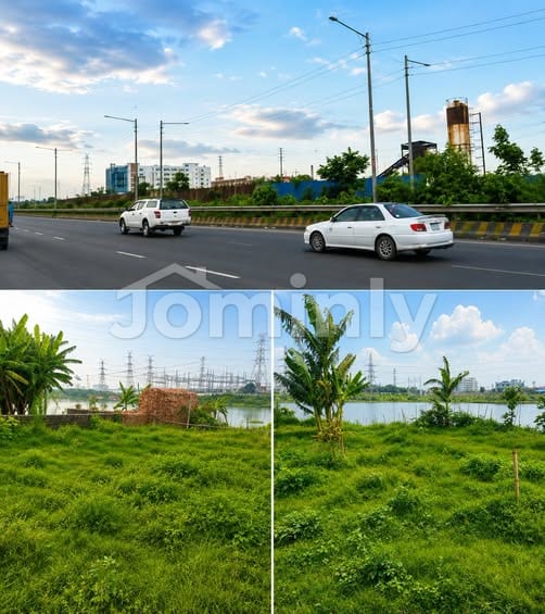 49 Decimal (29.6 Katha) Prime Highway-Adjacent Commercial Land for Sale | Aminbazar Gabtoli | Single Ownership | Roadside Plot