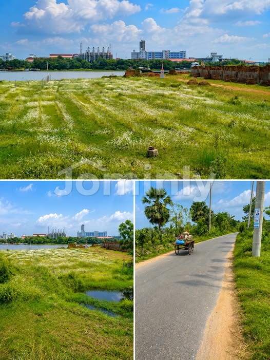 15 Bigha Riverfront Industrial Land for Sale near Shitalakshya River and Pran RFL Factory | Khousar Mouza, Rupganj | Road and River-Adjacent Commercial Plot