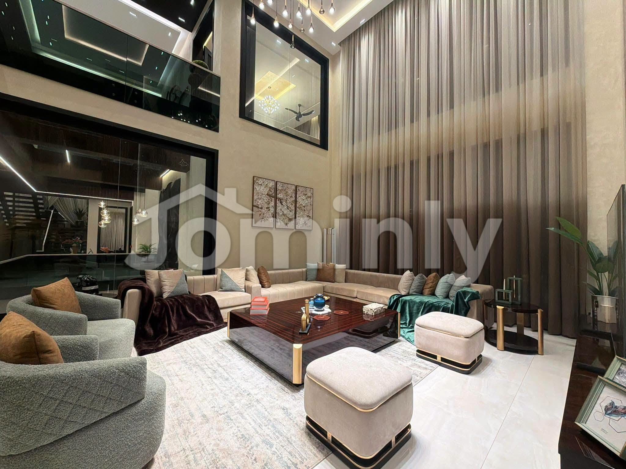 9651 SQ FT Lavish Villa Type Exclusive Duplex Apartment for Sale | Bashundhara Block K VIP Zone | 3 Side Open Lake & Golf View with Heated Pool, Gym, and Parking