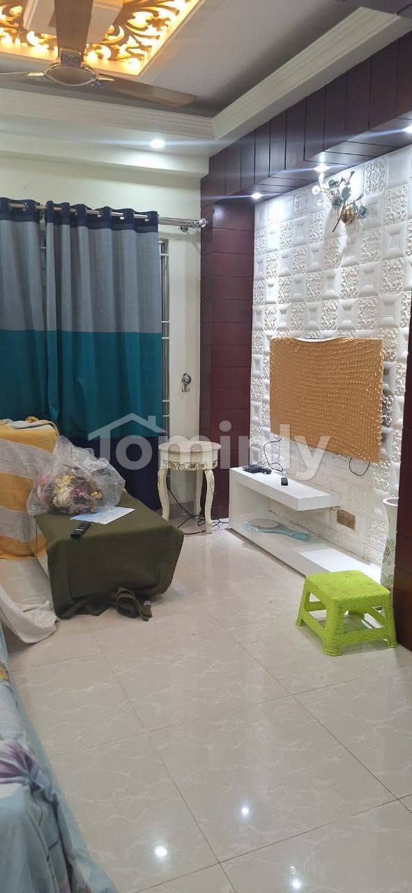 1245 SQ FT South-Facing Luxury Residential Apartment with Complete Interior Work for Sale | Block D, Bashundhara R/A | Double Unit Building on 30 FT Road with 3 Beds, 4 Baths, and 3 Balconies