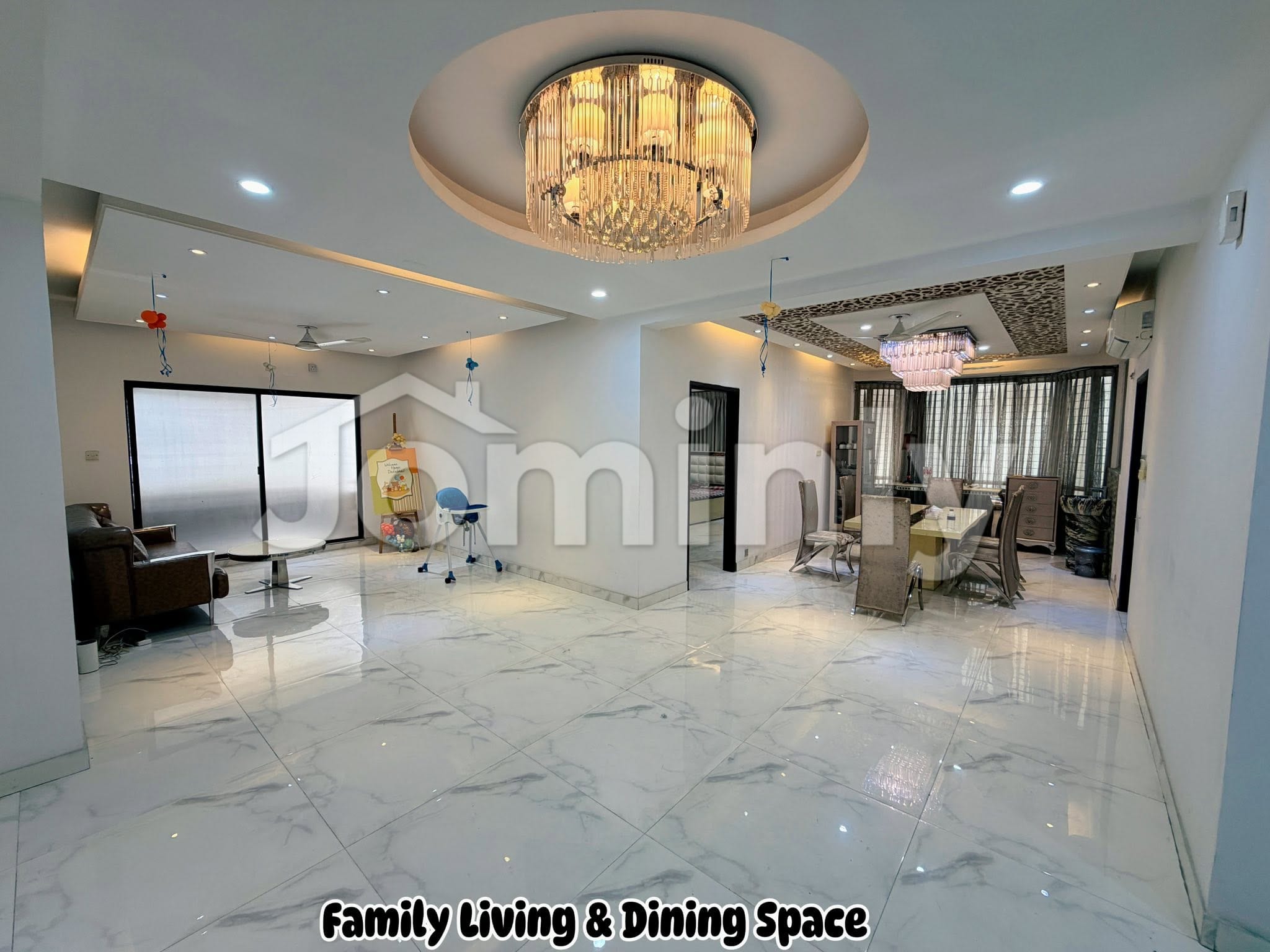 2508 SQ FT Used Double-Unit Residential Apartment for Sale | Baridhara Diplomatic Zone | 5th Floor (৬ তলা) with 3 Beds, 3 Baths, Titas Gas, Lift, Generator, and Parking - 4