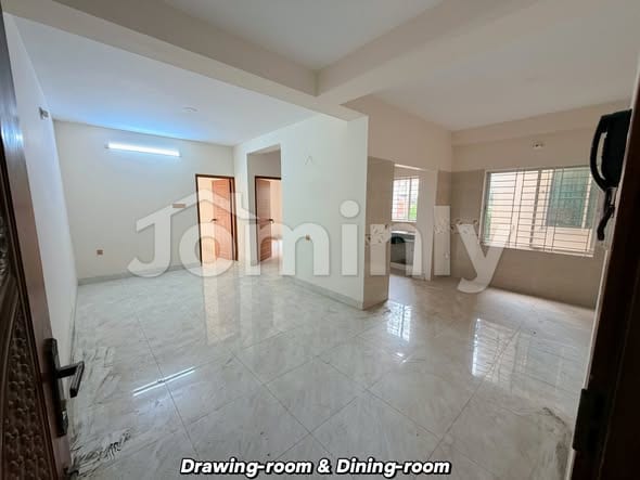 1305 SQ FT Brand New West-Facing Double-Unit Residential Apartments for Sale | Road-10, Shekhertak, Mohammadpur | 2nd & 3rd Floor Options with 3 Beds, 3 Baths, Titas Gas, Lift, and Parking