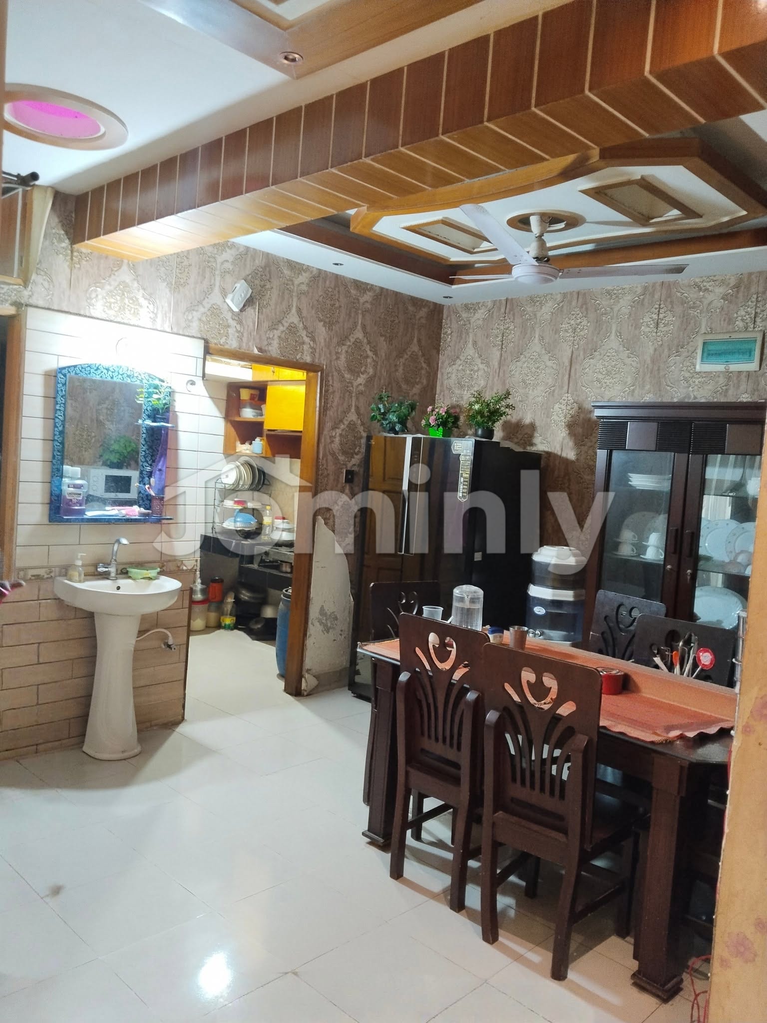 1100 Sqft Interior Designed 2 BHK Flat for Sale in Banasree Block E | 5th Floor | Titas Gas | Near Ideal School