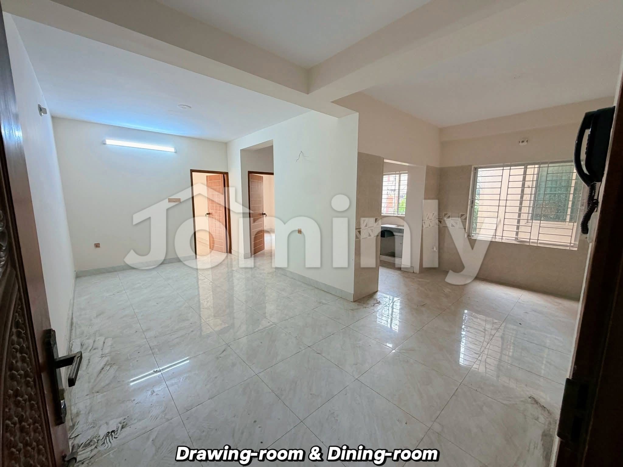 1305 Sqft Brand New West-Facing Flat for Sale with Titas Gas & Parking | 2nd Floor, Road 10, Shekhertak, Mohammadpur | 3 Bed, 3 Bath, 2 Balcony | 20 FT Road - 5