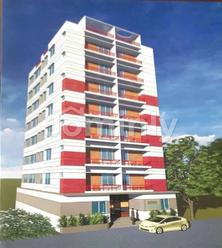 1305 Sqft Brand New West-Facing Flat for Sale with Titas Gas & Parking | 3rd Floor, Road 10, Shekhertak, Mohammadpur | 3 Bed, 3 Bath, 2 Balcony | 20 FT Road