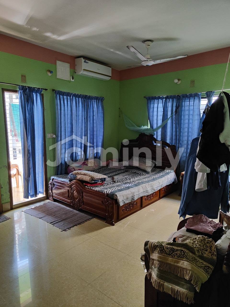 900 Sqft South-Facing 3 BHK Flat for Sale in Baigartek Dhaka Cantonment | 5th Floor | 2 Balconies | Near Mirpur DOHS - 5