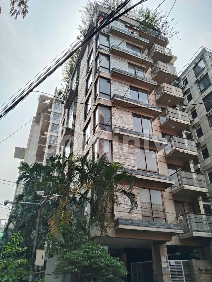 5539 Sqft North-West Corner Duplex 6 BHK Apartment for Sale in Baridhara Diplomatic Zone Block K | 1st & 2nd Floor | Titas Gas | 2 Parking - 2