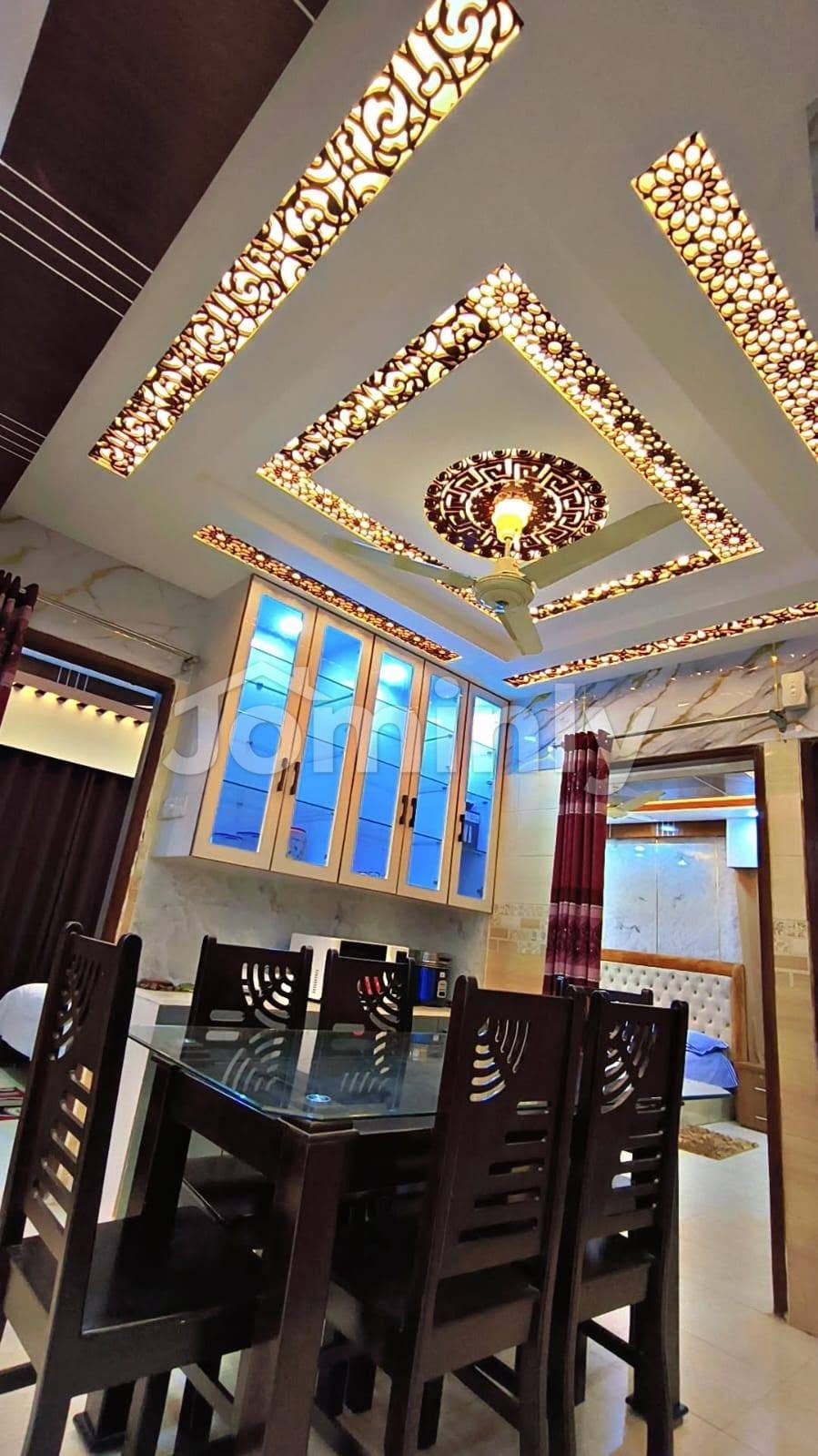 AirBD | 1200 SQFT Luxury Fully Furnished 3-Bedroom Serviced Apartment for Rent | Banasree (Near Aarong) | 3 Bed, 3 Bath, 2 Balcony | Lift, Generator & Parking Included - 4