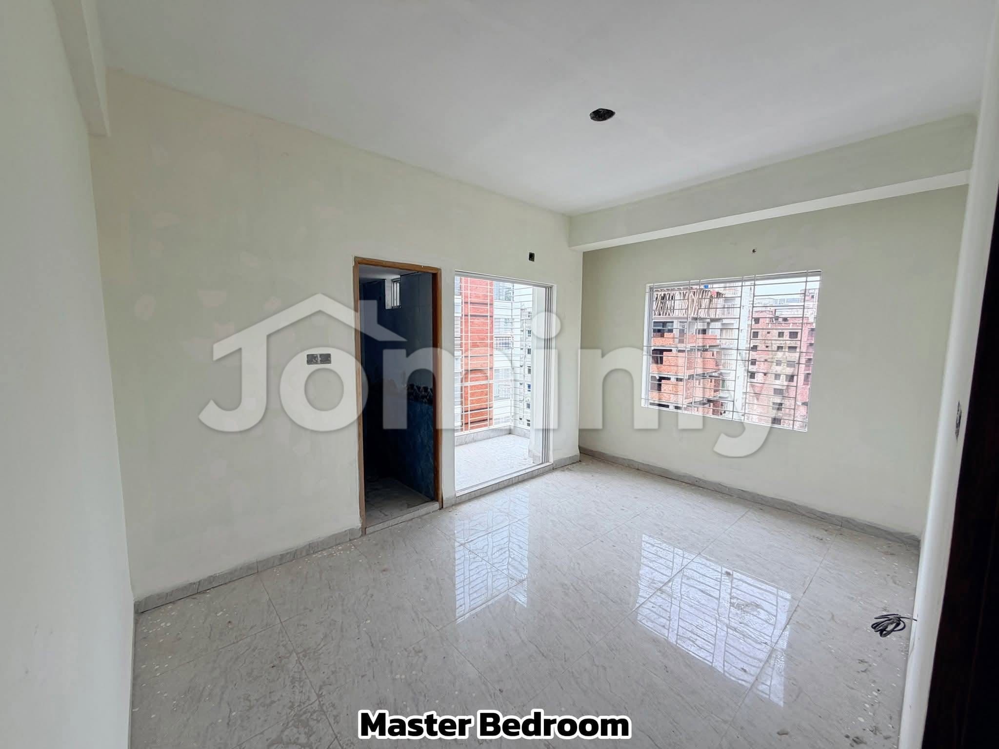 1050 SQFT Brand New South-Facing Flat for Sale | 7th Floor, Bosila 40 Feet Avenue, Mohammadpur | 3 Bed, 2 Bath, 1 Balcony | Lift, Generator & Substation Included - 4