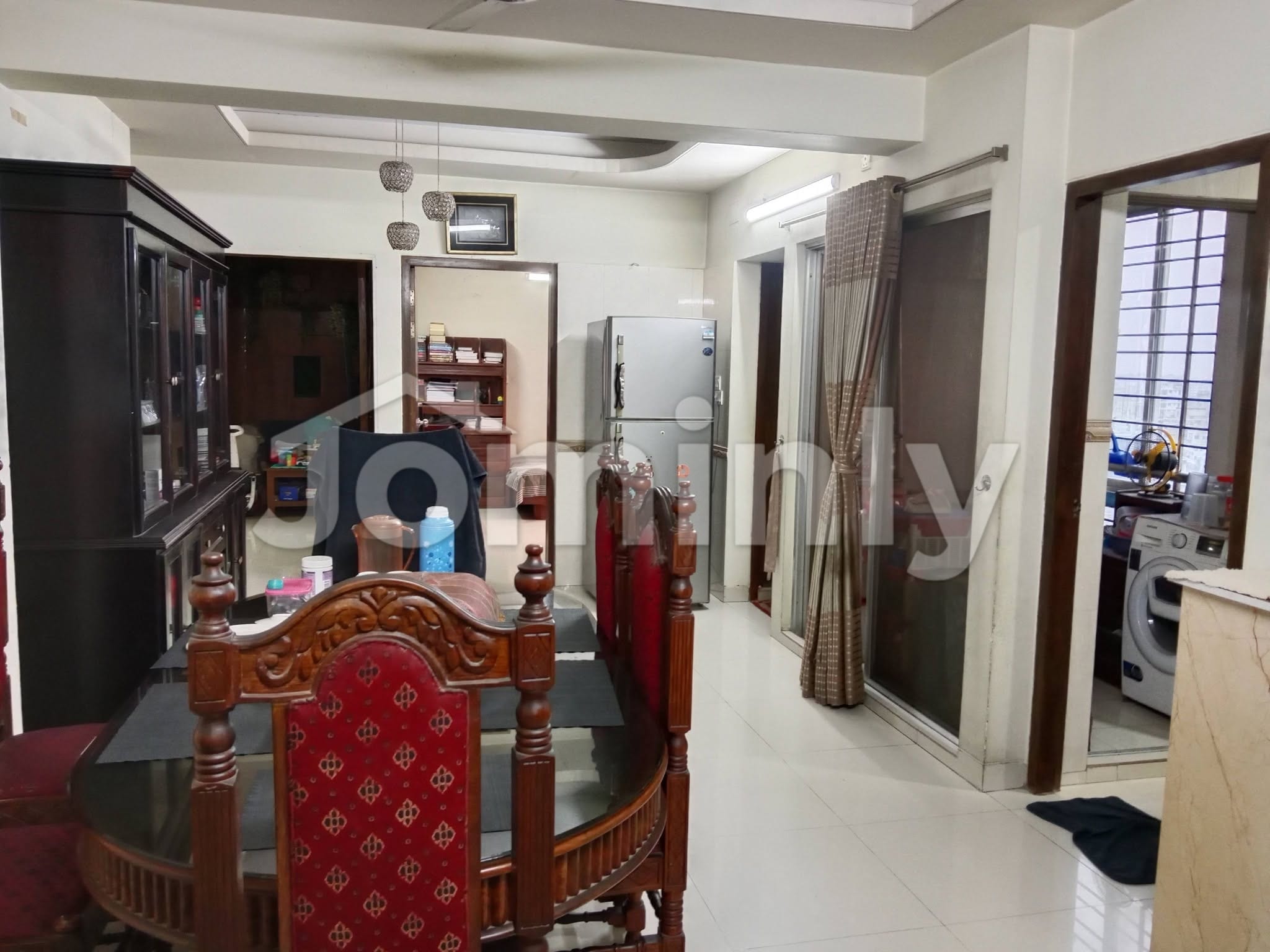 1845 SQFT 3-Side Open Luxury Interior Flat for Sale | 12th Floor, Asad Avenue, Mohammadpur (Near Bus Station) | Developed by Genetic Ltd | 3 Bed, 3 Bath, 3 Balconies | Parking, LPG & 2 Lifts Included - 3