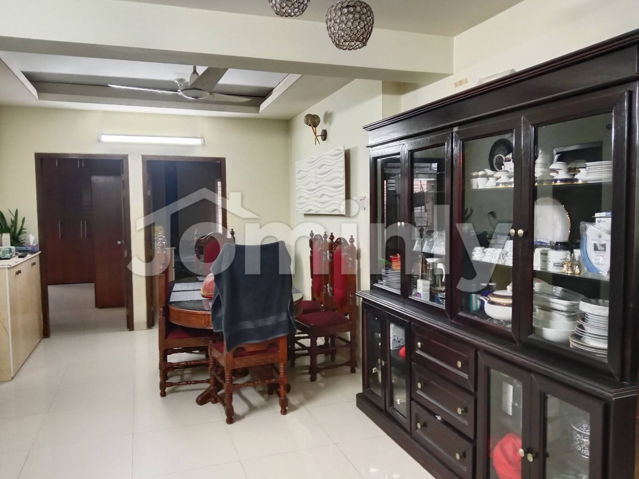 1845 SQFT 3-Side Open Luxury Interior Flat for Sale | 12th Floor, Asad Avenue, Mohammadpur (Near Bus Station) | Developed by Genetic Ltd | 3 Bed, 3 Bath, 3 Balconies | Parking, LPG & 2 Lifts Included - 4