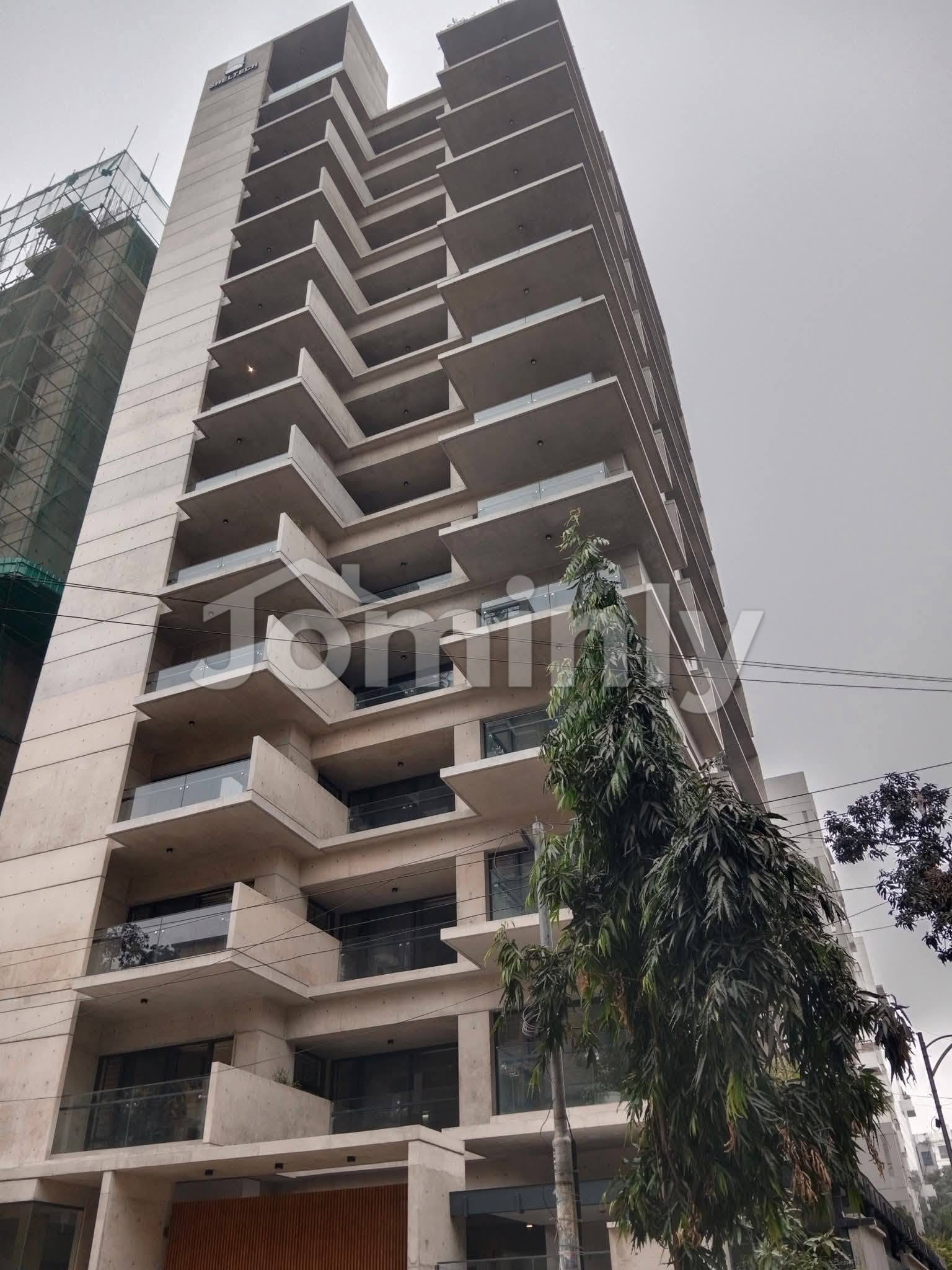 English: 2877 SQFT Brand-New Single-Unit Luxury Apartment for Sale | 4th Floor, Road 4, Sector 4, Uttara | Developed by Sheltech | 4 Bed, 4 Bath, Maid Suite & Northeast Facing