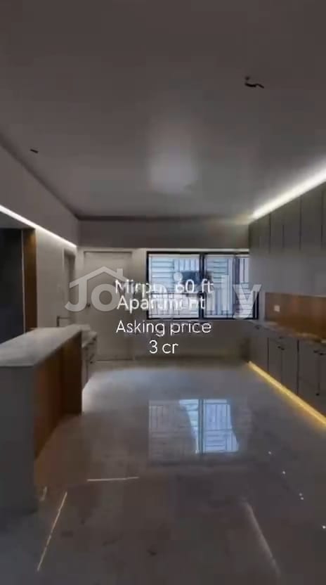 1745 Sqft Brand New Architect-Curated 3 BHK Luxury Apartment for Sale in Mirpur 60 Feet Main Road | Built by BTI | Gym & Rooftop BBQ