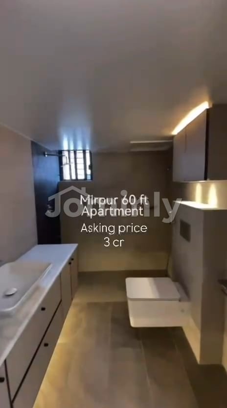 1745 Sqft Brand New Architect-Curated 3 BHK Luxury Apartment for Sale in Mirpur 60 Feet Main Road | Built by BTI | Gym & Rooftop BBQ - 3