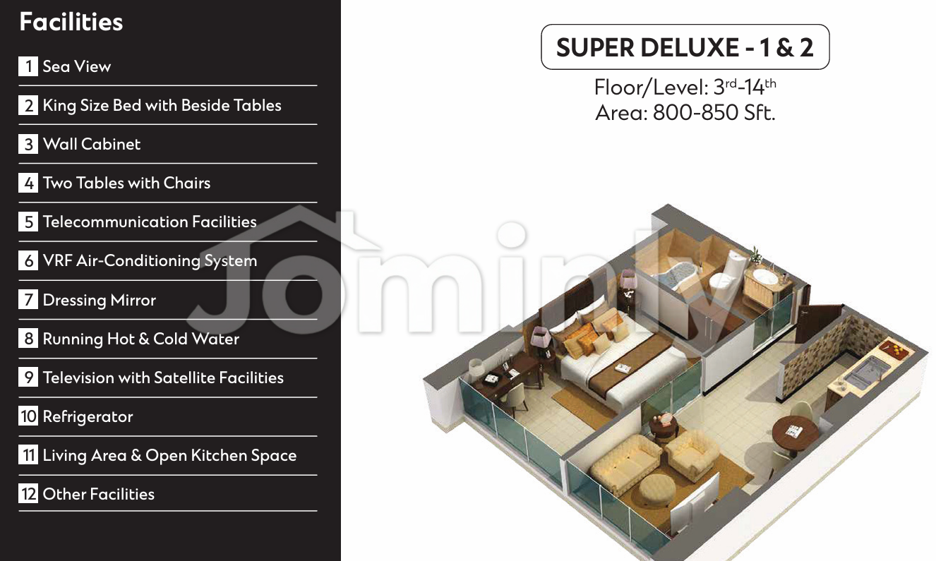 Premium Super Deluxe Suite Hotel Share - 2 Lac Taka | 5-Star Salt Bay Hotel, Inani Beach, Cox's Bazar | High Returns & Lifetime Halal Income Opportunity - 3