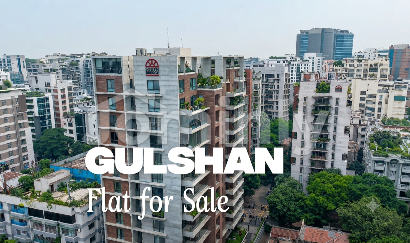 5000 SQFT Luxurious Corner Plot Masterpiece Apartment for Sale | North Gulshan, Dhaka | 4 Master Beds, 4 Baths, 5 Balconies & 2 Car Parkings