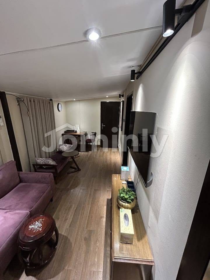 AirBD | The Little Loft – Fully Furnished Modern Rooftop Apartment for Short Rent at Baridhara DOHS | 2 Beds, 1 Bath, Accommodates Up to 4 Guests, High-Speed WiFi, Self Check-in & Kitchen - 2
