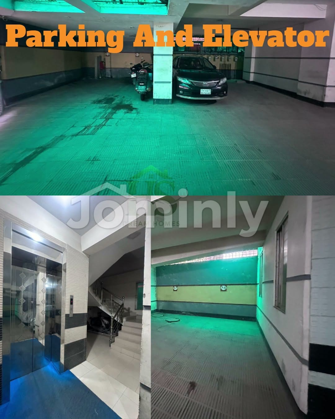 1590 SQFT Single Unit Corner Apartment for Sale Near Bashir Uddin Mosque | 3rd Lane, Kalabagan | 2nd Floor Available | Dual 25 FT Wide Front Roads | 3 Beds, 3 Baths, 2 Balconies, Lift & Parking