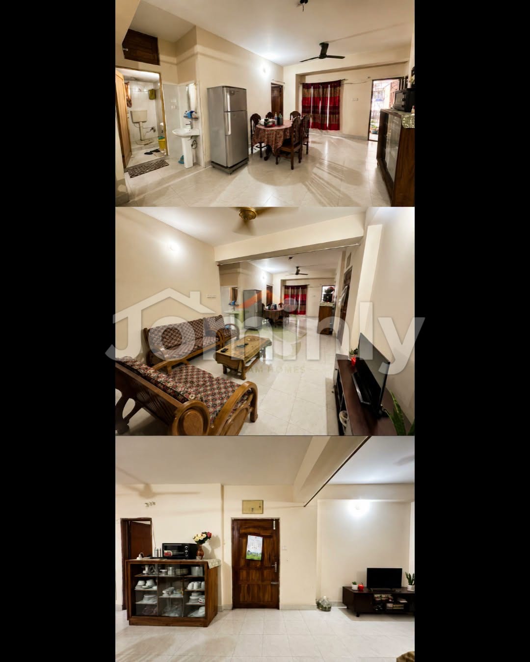 1590 SQFT Single Unit Corner Apartment for Sale Near Bashir Uddin Mosque | 3rd Lane, Kalabagan | 2nd Floor Available | Dual 25 FT Wide Front Roads | 3 Beds, 3 Baths, 2 Balconies, Lift & Parking - 3