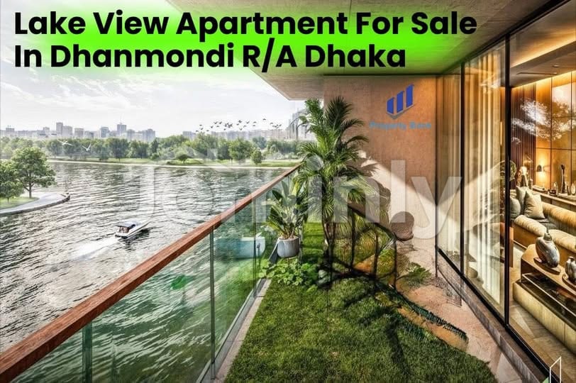 2200 Sqft Lake-Facing North-Facing Premium Apartments for Sale in Dhanmondi Road 12/A | 5th & 12th Floor (Duplex/Full-Floor 4400 Sqft Option) | Built by Nagar Homes (2026 Handover) |