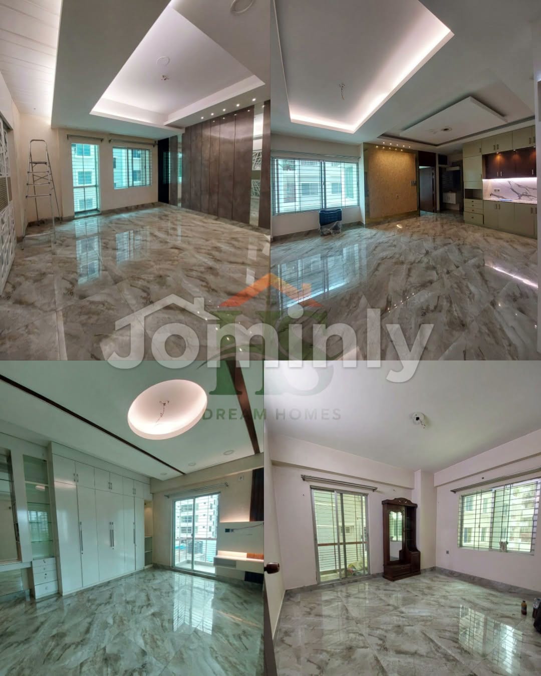 2900 SQFT 6-Bedroom Ready Luxury Apartment for Sale | 40 FT Road, Bosila City Housing | 5th Floor (16 Katha Plot) | 40 FT Front Road | 6 Beds, 6 Baths, 5 Balconies, Kids' Zone & 2 Dedicated Parkings - 4