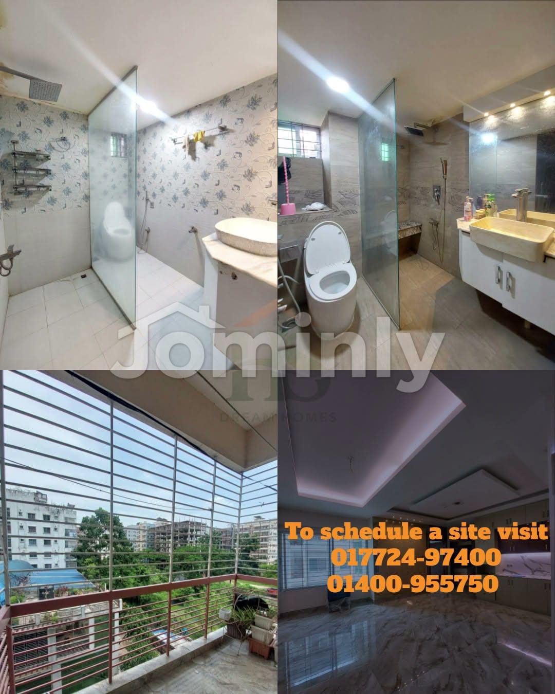 2900 SQFT 6-Bedroom Ready Luxury Apartment for Sale | 40 FT Road, Bosila City Housing | 5th Floor (16 Katha Plot) | 40 FT Front Road | 6 Beds, 6 Baths, 5 Balconies, Kids' Zone & 2 Dedicated Parkings - 5