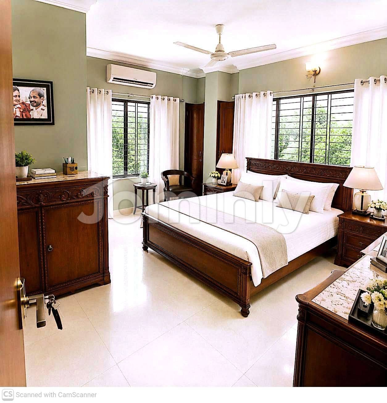 3416 SQFT Fully Furnished Luxury Ready Apartment | Beside Gulshan Lake & Gulshan Club, Gulshan-2 | Level 2 / Lift-1 (G+5 Building) | 4 Beds, 5 Baths, Servant Room & 2 Car Parkings - 2