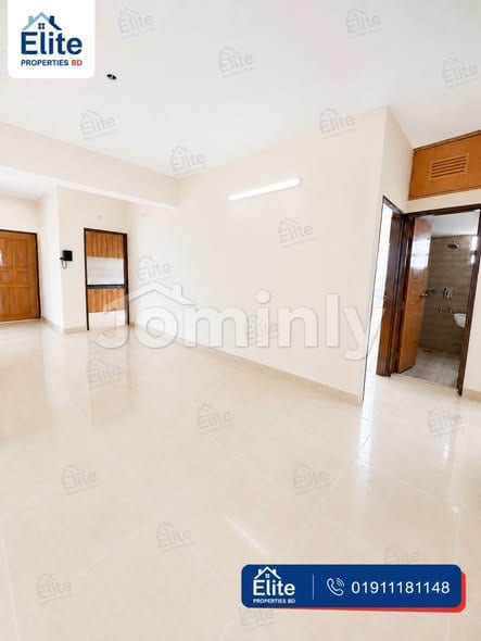 2,400 SQFT (222.97 SQM) Ready Full Open Apartment for Sale | Uttara Sector 7 | 9th Floor | South, East & North Facing | 4 Bedrooms - 2