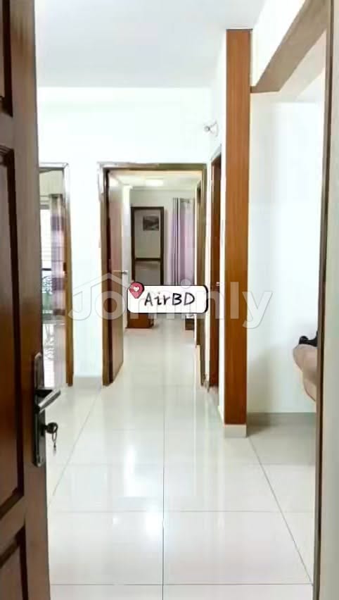 Premium Lake View Fully Furnished 3-Bedroom Apartment for Rent in Uttara Sector 18 | Near Metro Station | AirBD