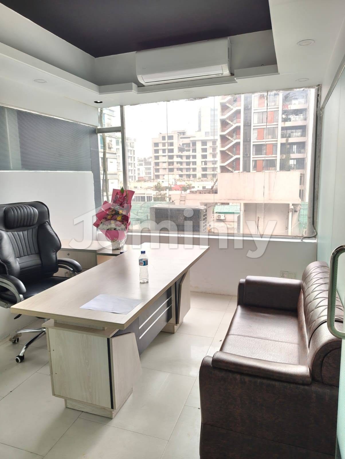 Luxurious Fully Furnished 2,500 SQFT Commercial Office Space for Rent in Gulshan | Kamal Ataturk Avenue | 8th Floor