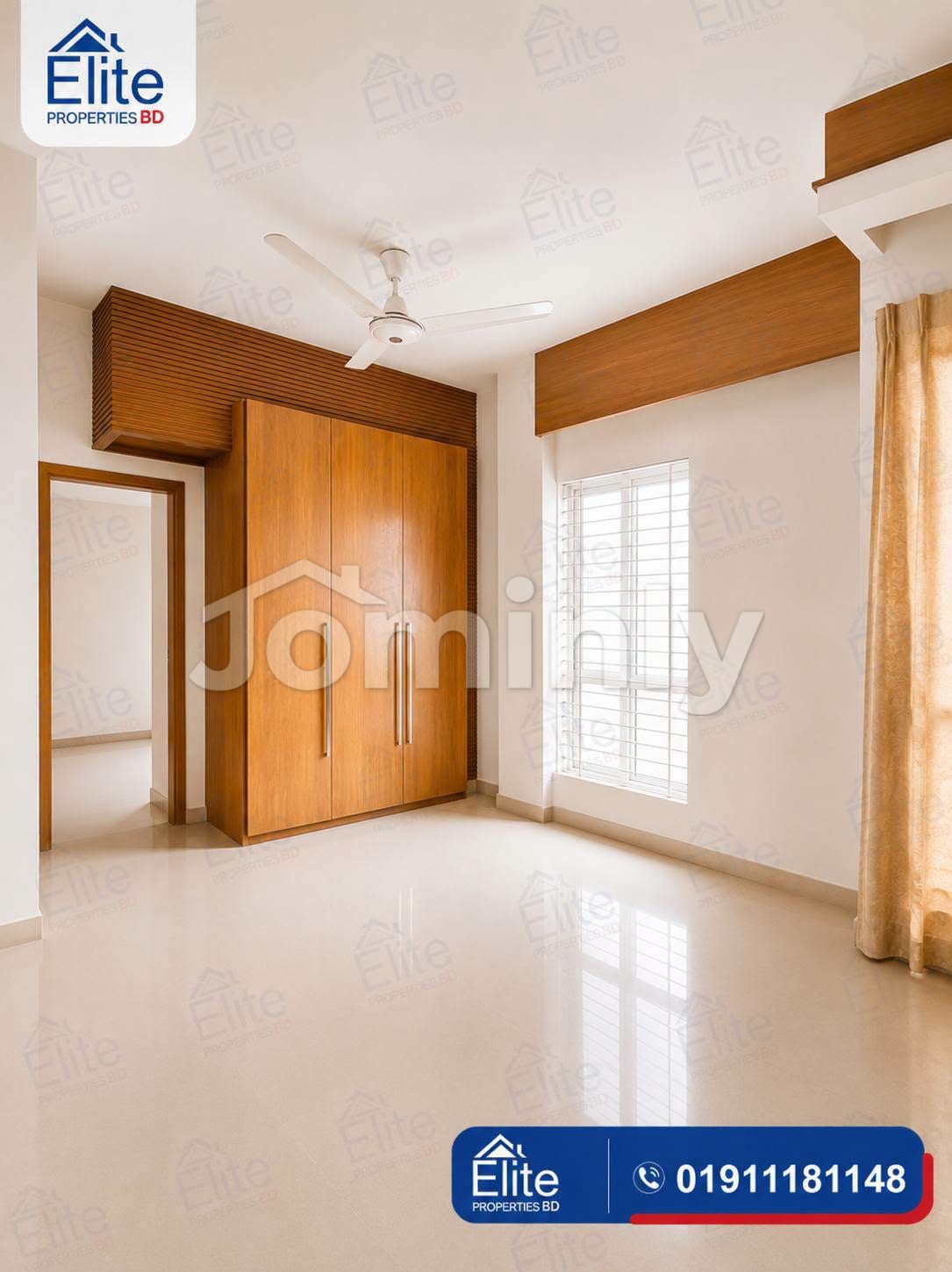 2044 SQFT Fully Interior-Decorated Luxury Apartment with Titas Gas | Sector 7, Uttara | 8th Floor | West Facing | 3 Beds, 3 Baths, Lift, Generator, Titas Gas & 1 Car Parking