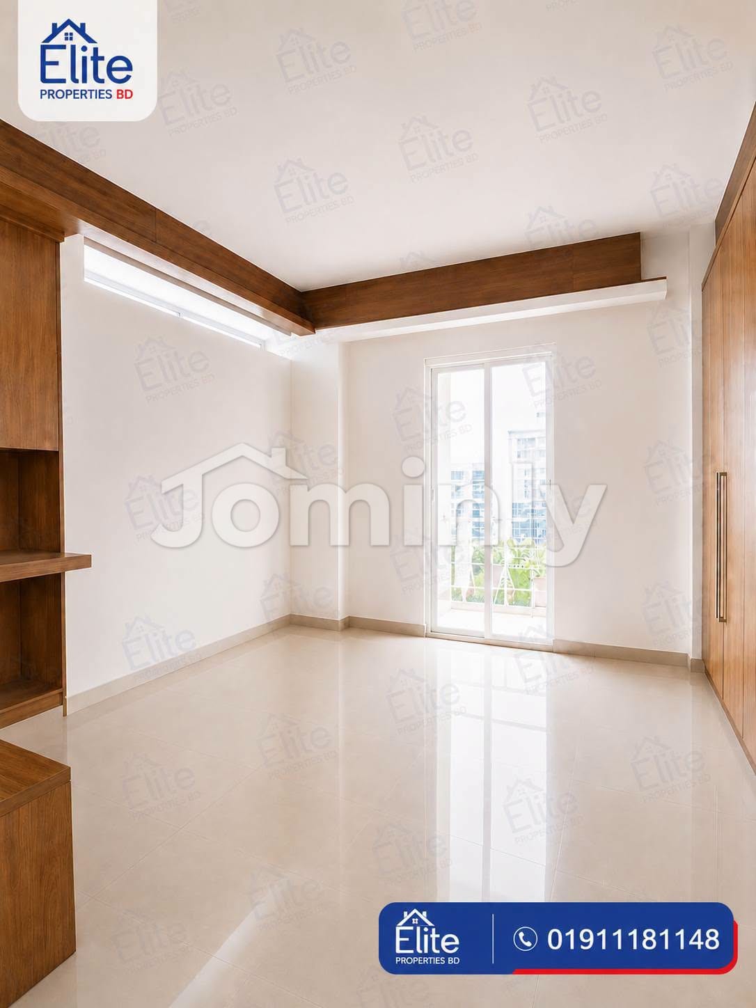 2044 SQFT Fully Interior-Decorated Luxury Apartment with Titas Gas | Sector 7, Uttara | 8th Floor | West Facing | 3 Beds, 3 Baths, Lift, Generator, Titas Gas & 1 Car Parking - 4