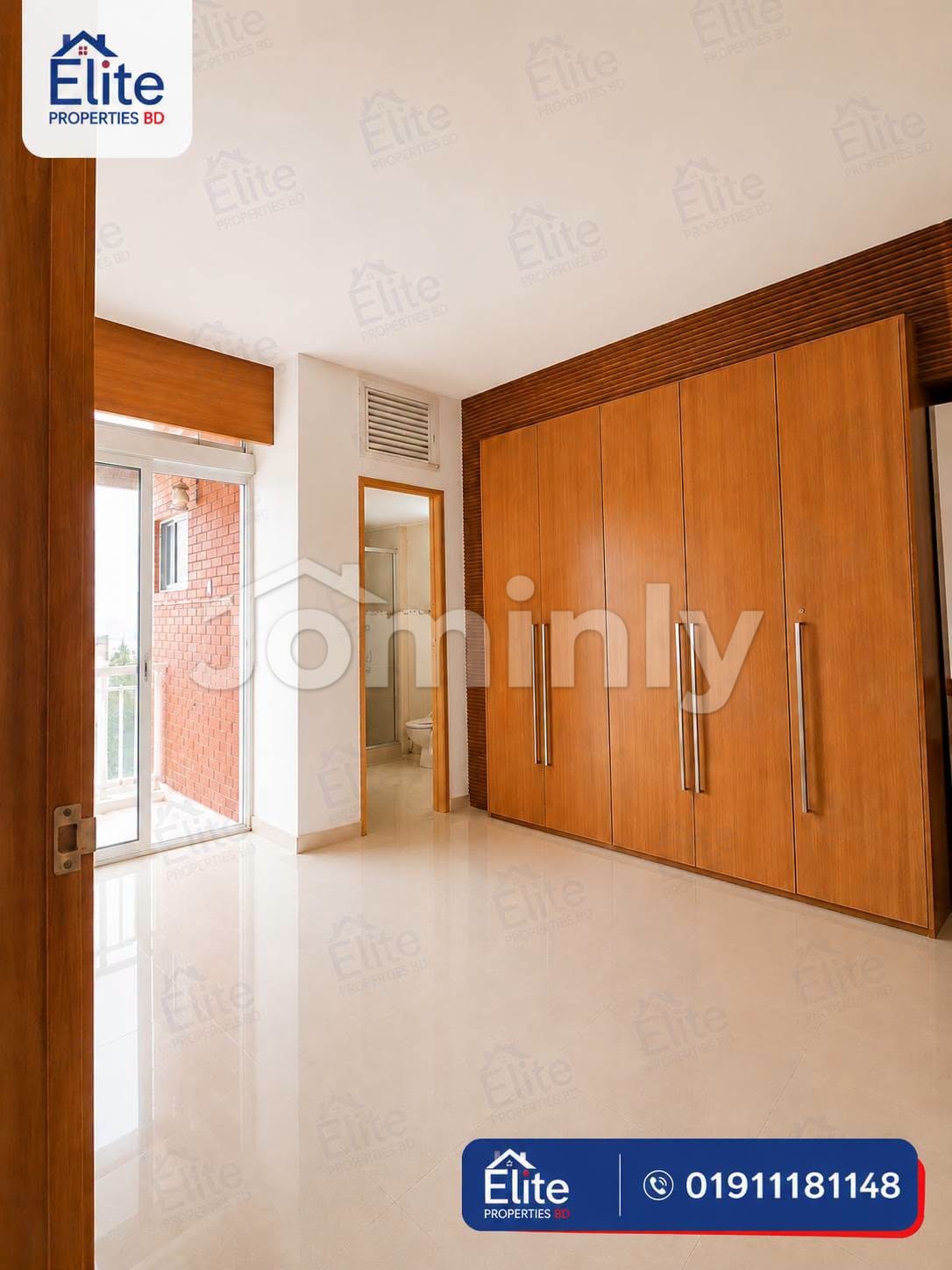 2044 SQFT Fully Interior-Decorated Luxury Apartment with Titas Gas | Sector 7, Uttara | 8th Floor | West Facing | 3 Beds, 3 Baths, Lift, Generator, Titas Gas & 1 Car Parking - 5