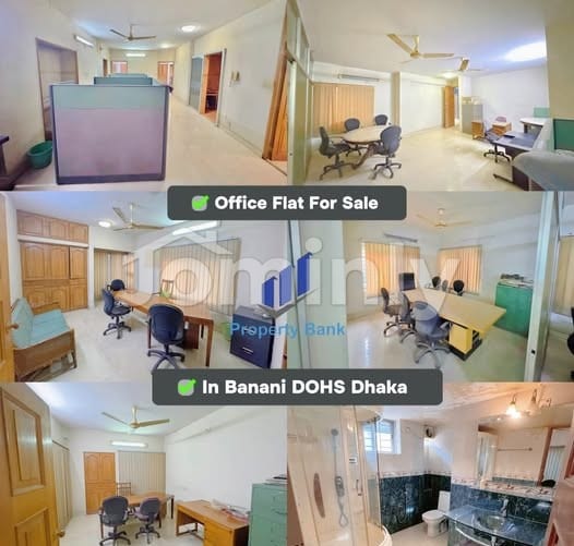 Decorated 1800 Sqft Commercial & Residential Apartment for Sale in Banani DOHS