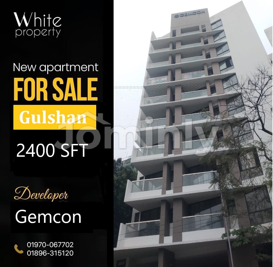 2400 Sqft Luxury 4-Bedroom Apartment for Sale in Prime Gulshan by Gemcon