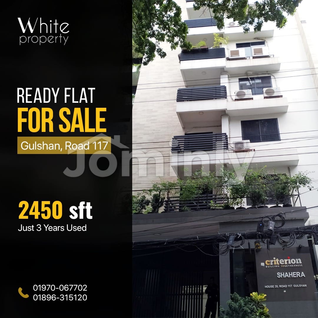2450 Sqft Full Interior Done 3-Bedroom Ready Flat for Sale in Road 117 Gulshan - 4