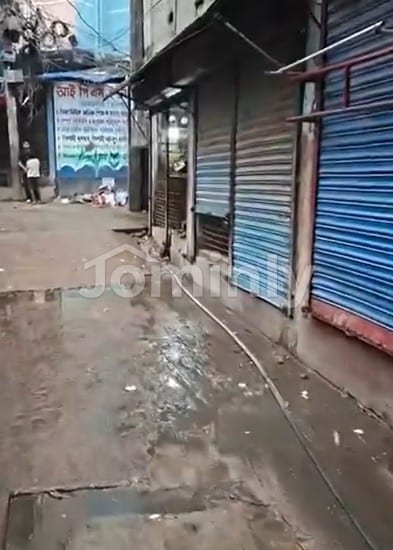 6.24 Katha Residential/Commercial Land with 14 Rented Rooms for Sale | Behind Hossain Market, Badda, Dhaka | 10 FT Road