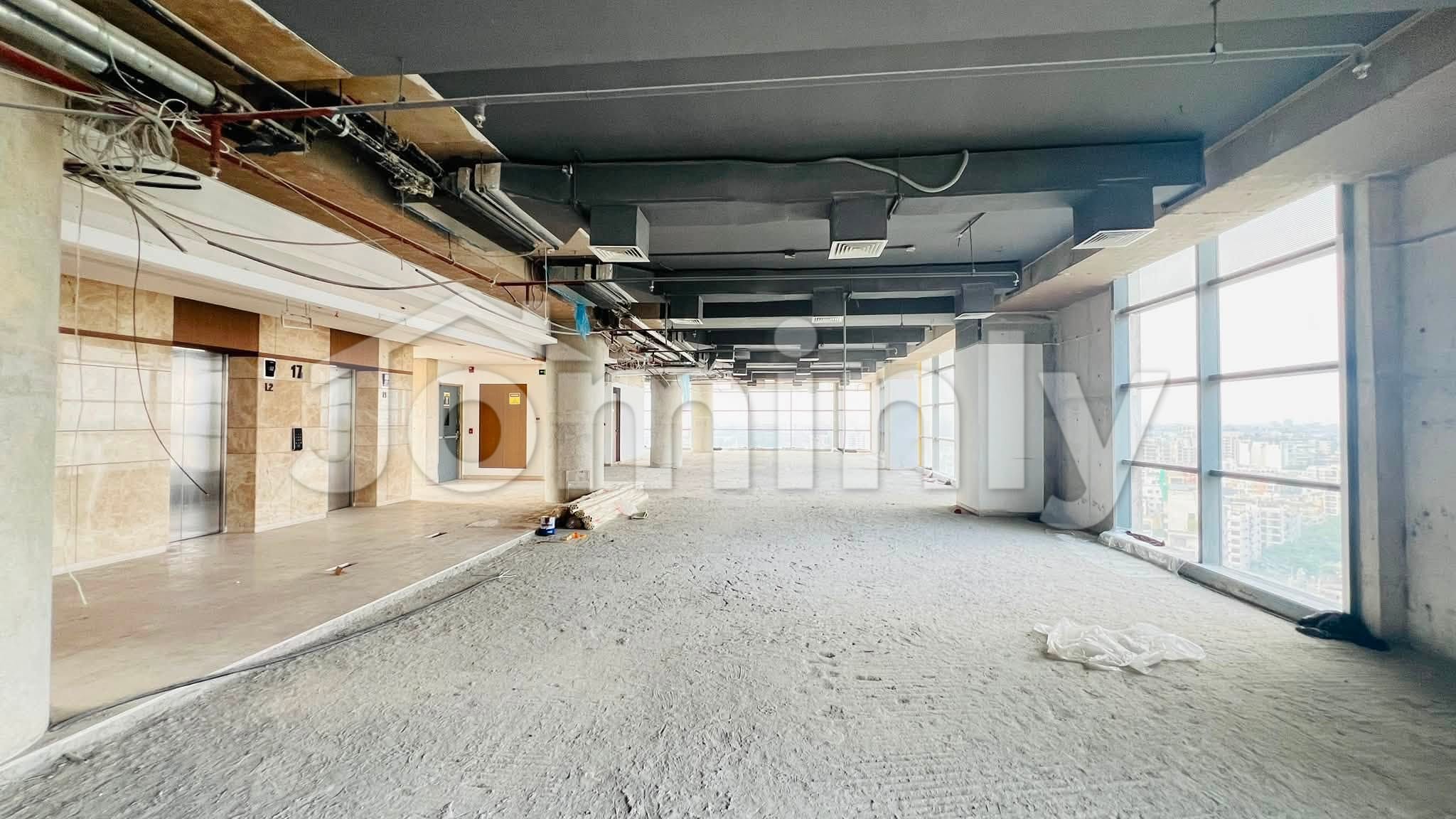 9000 SQFT Commercial Compliance Office Floor for Rent | Banani Commercial Area, Dhaka | Upper Floor with Glass Façade & Central AC - 3