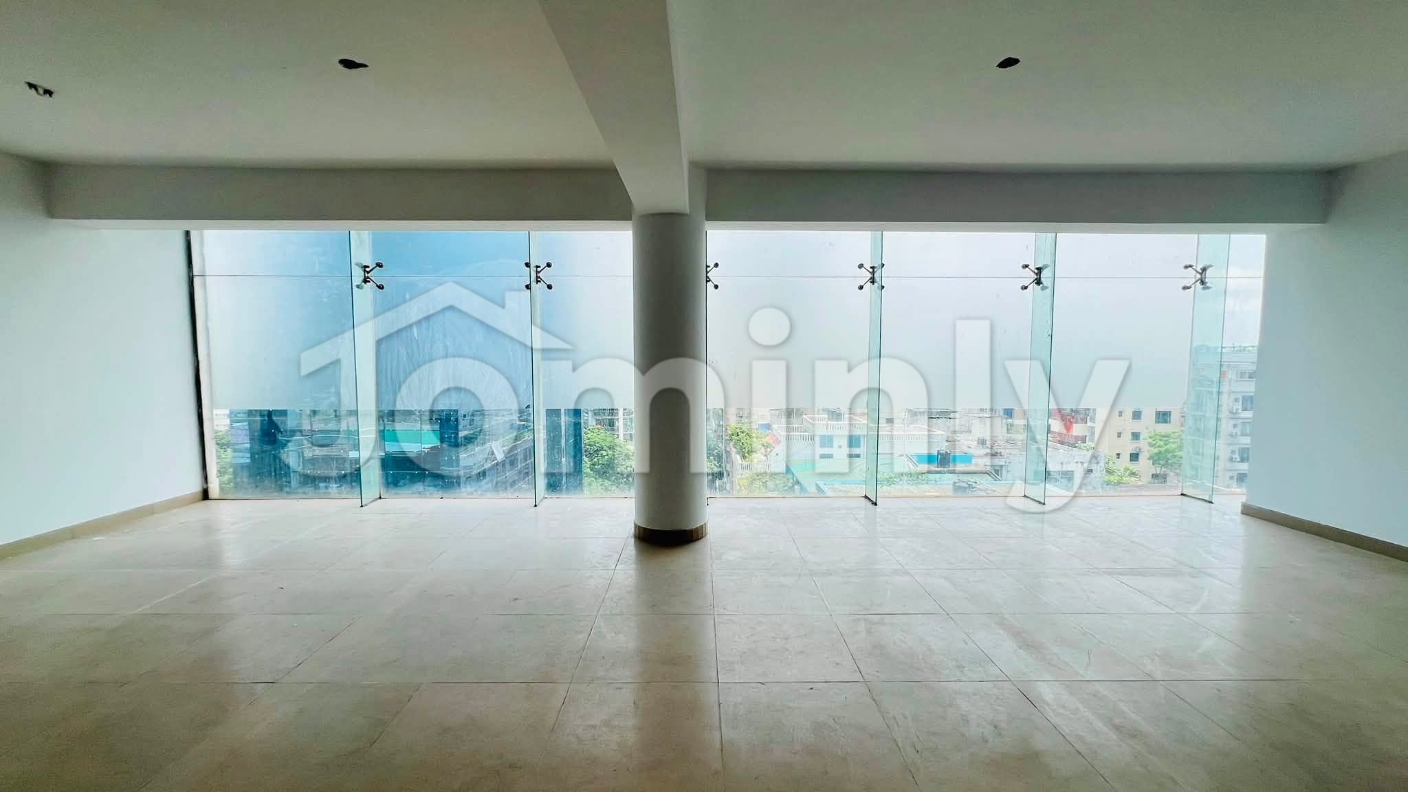 3100 SQFT 10th Floor Commercial Open Layout Space for Rent | Prime Location, Banani, Dhaka