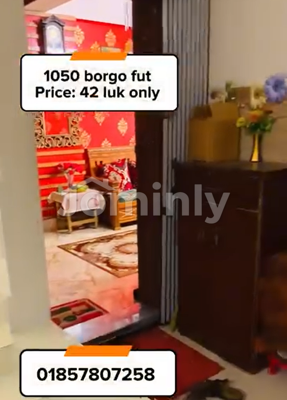 Fully Interior Decorated 1050 SQFT Ready Flat for Sale in Hasnabad Housing, South Keraniganj, Dhaka