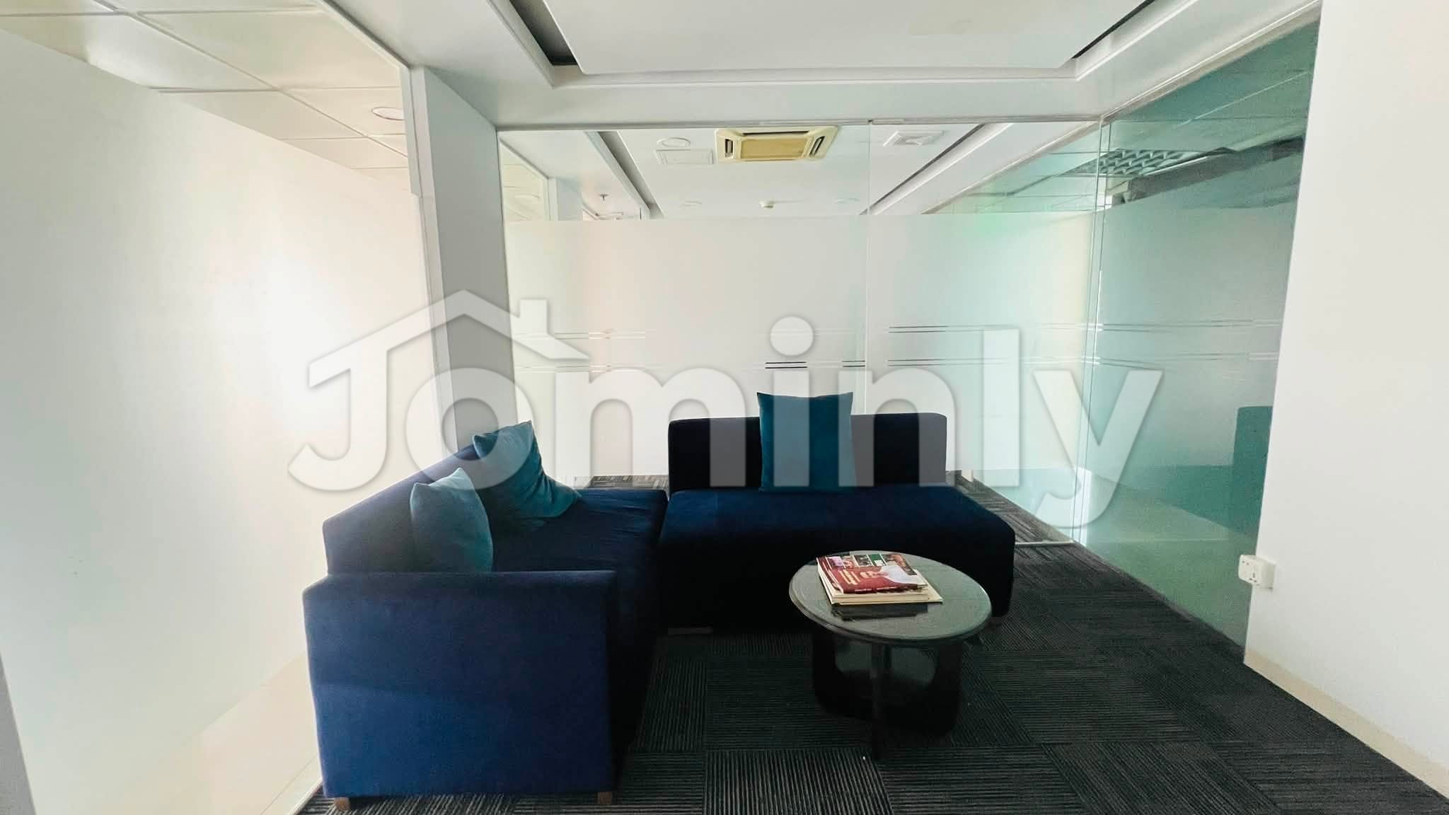 2194 SQFT Semi-Furnished 9th Floor Office Space for Rent | Gulshan Prime Business District, Dhaka | 3 Lifts & 1 Parking Space - 2