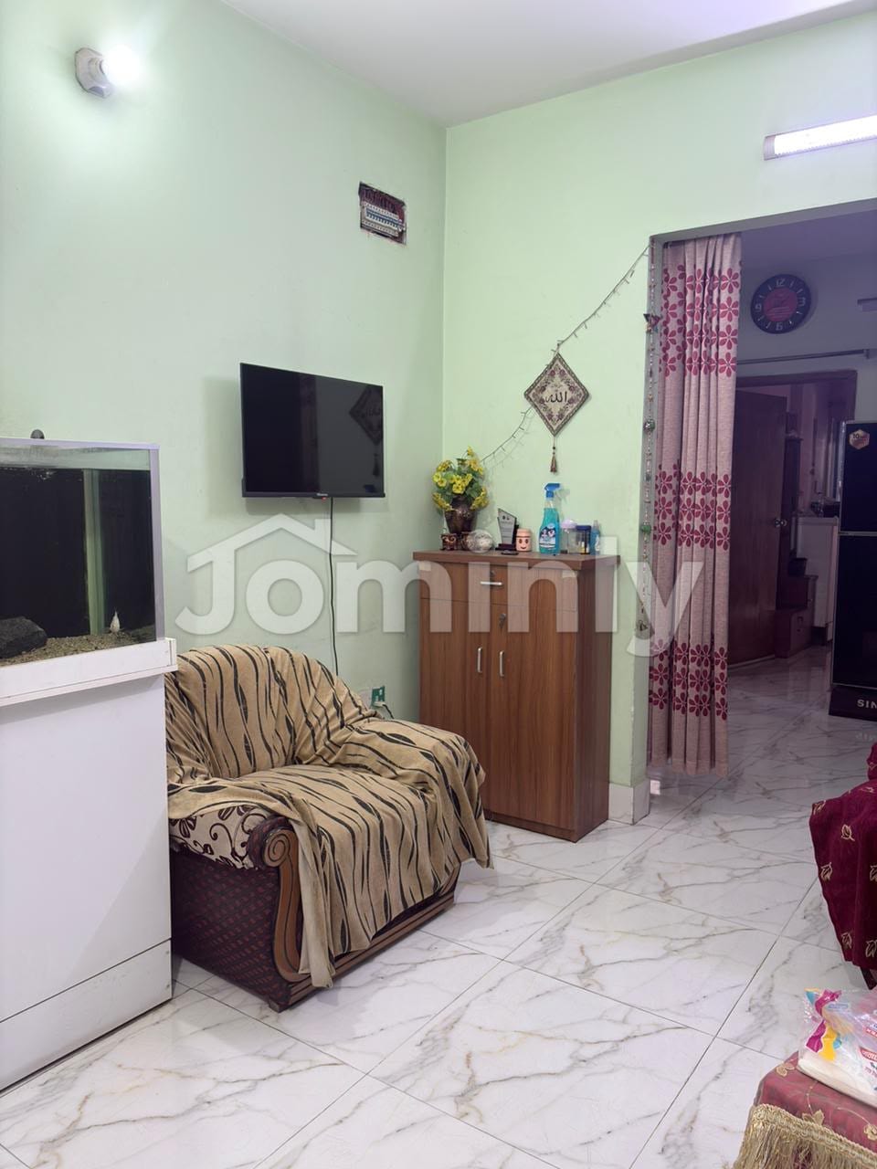 1470 SQFT 3-Bedroom 2nd Floor Dual-Road Corner Apartment with Titas Gas & Garage Parking | South Banasree, Dhaka