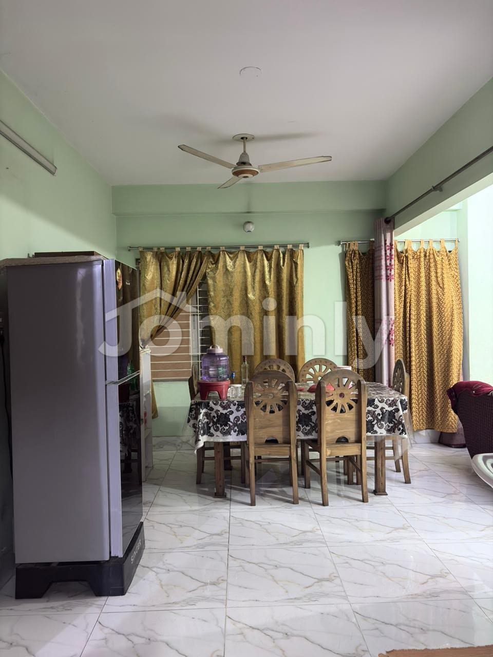 1470 SQFT 3-Bedroom 2nd Floor Dual-Road Corner Apartment with Titas Gas & Garage Parking | South Banasree, Dhaka - 4