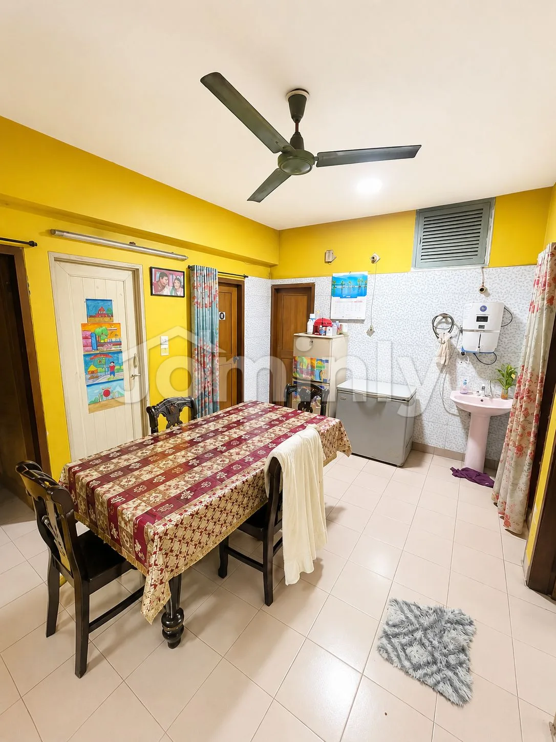 1200 SQFT 3-Bedroom 4th Floor Used Apartment for Sale | TPS Garden Resort-2, Shantibag, Malibagh, Dhaka | Titas Gas - 2